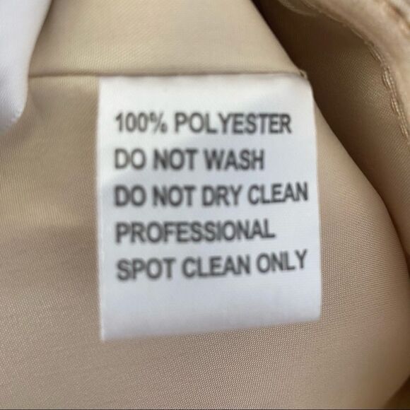 JJs House Strapless Pleated Dress Sz 12 - Picture 11 of 11